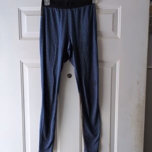 Stio Powerwool Blue and Black Leggings